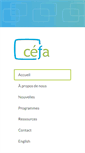 Mobile Screenshot of cefassm.com